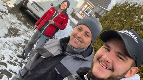 Teamaufbau und erste Mitarbeiter bei Tomatherm