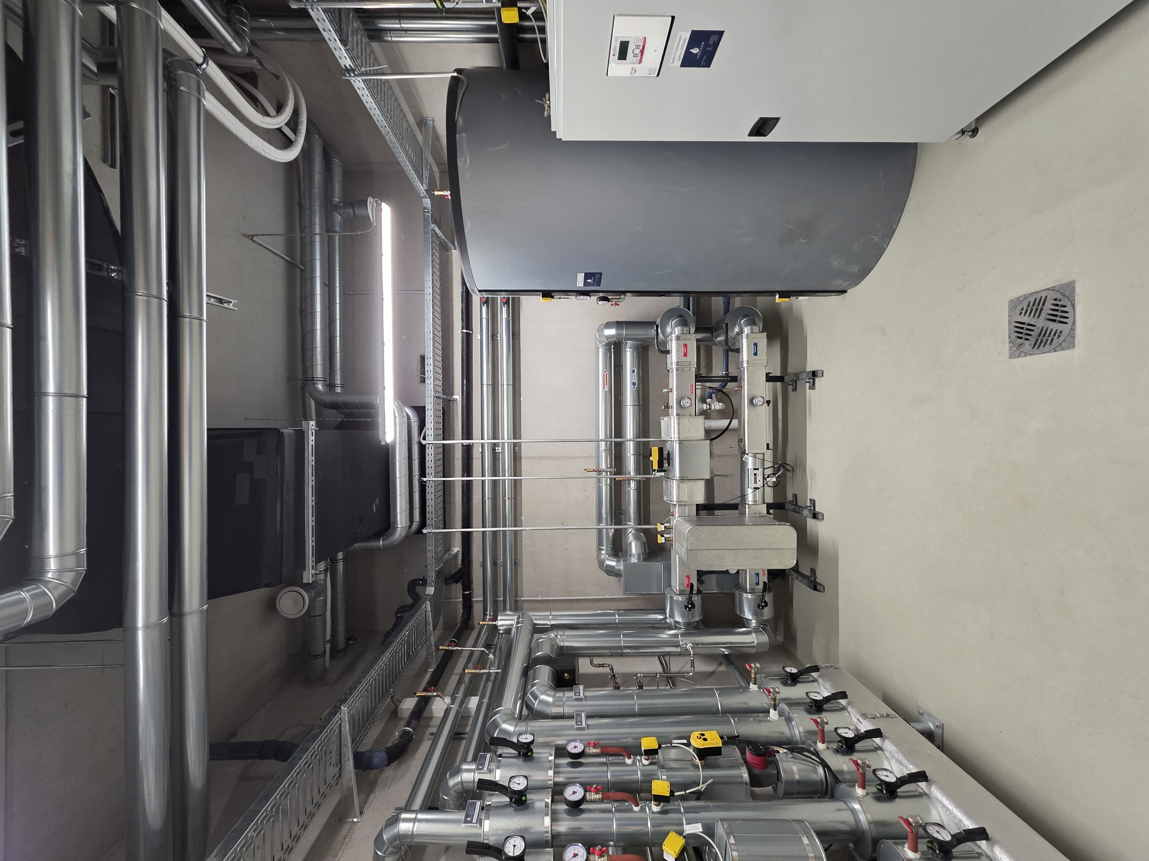 Heizverteilerstation – Verteiler und Speicher